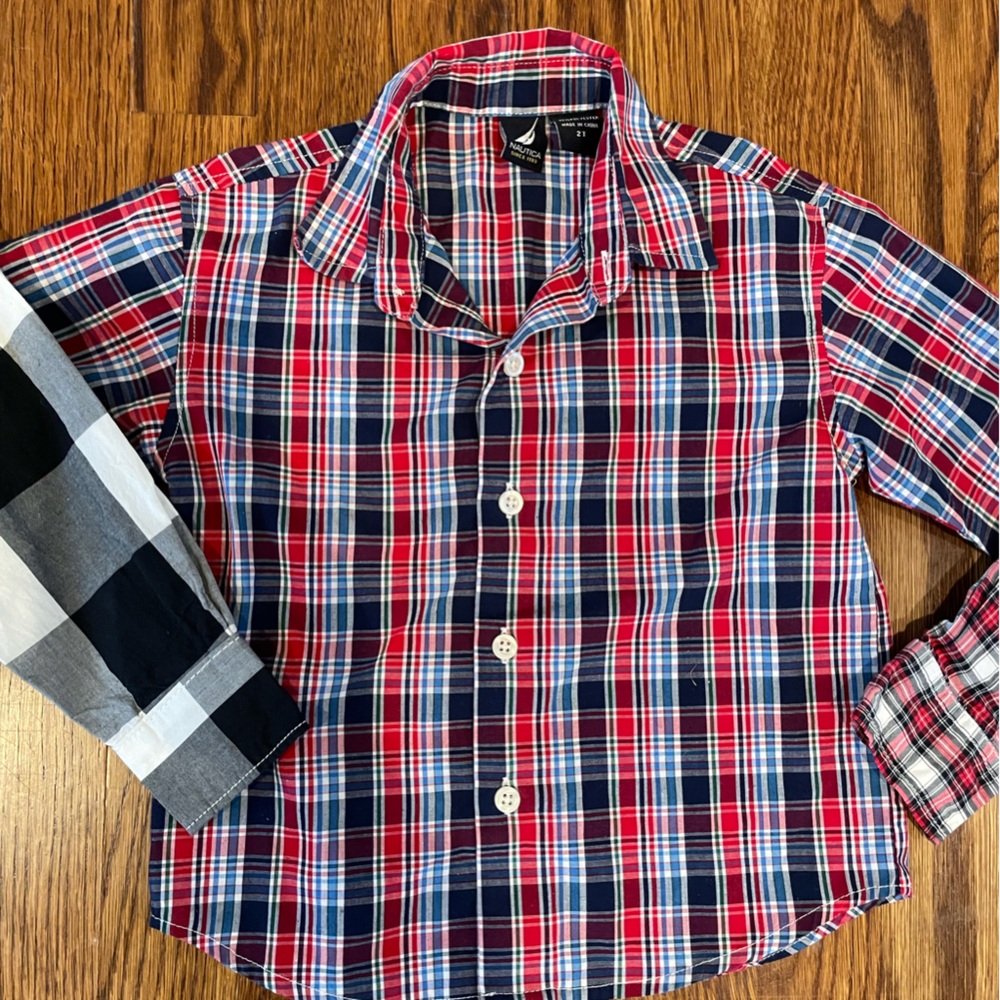 2T button-up shirt bundle - Picture 3 of 8